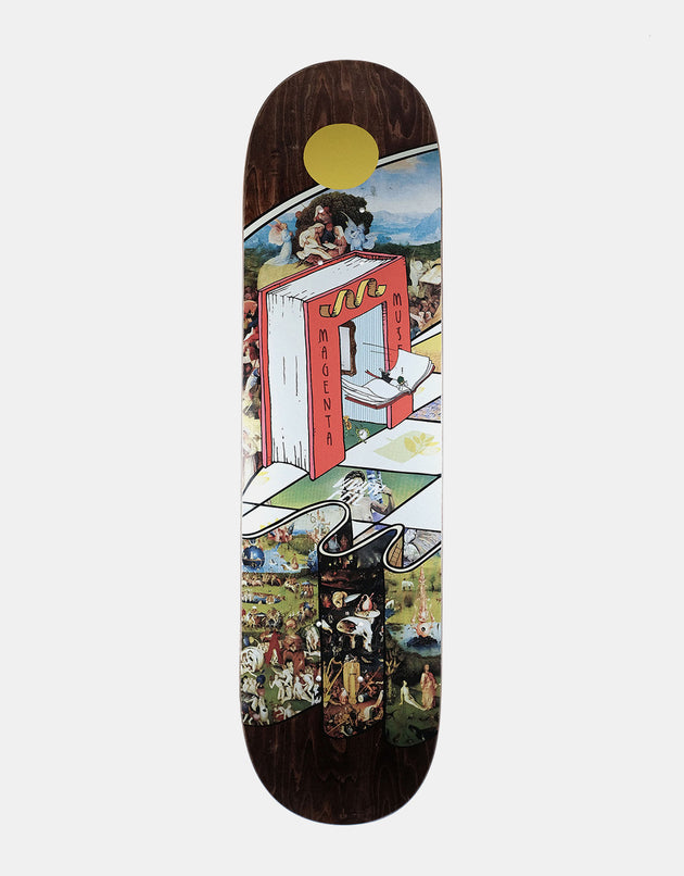 Magenta Feil Museum Series Skateboard Deck - 8"