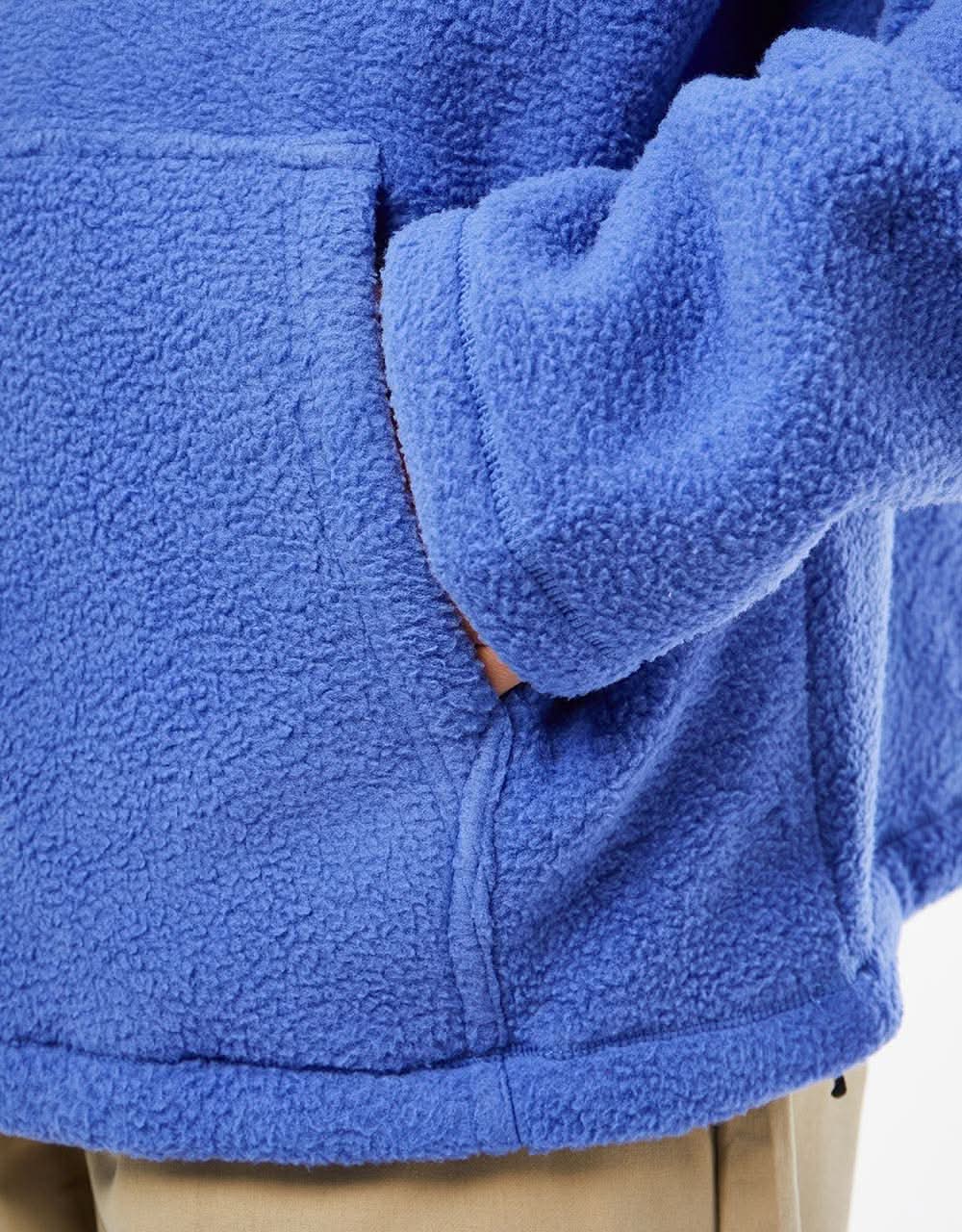 Stüssy Half Zip Mock Neck - Periwinkle – Route One