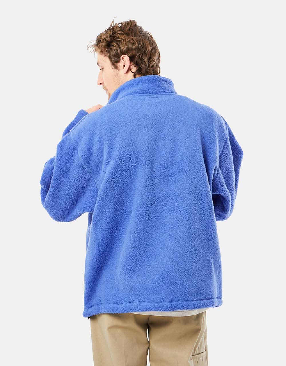 Stüssy Half Zip Mock Neck - Periwinkle – Route One