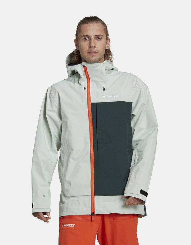 adidas Terrex Myshelter 3L GORE-TEX® 2023 Snowboard Jacket - Shadow Green/Linen Green