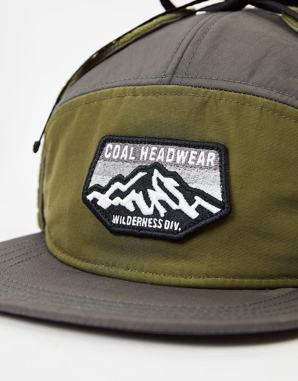 Coal The Tracker 5 Panel Ear Flap Cap - Olive