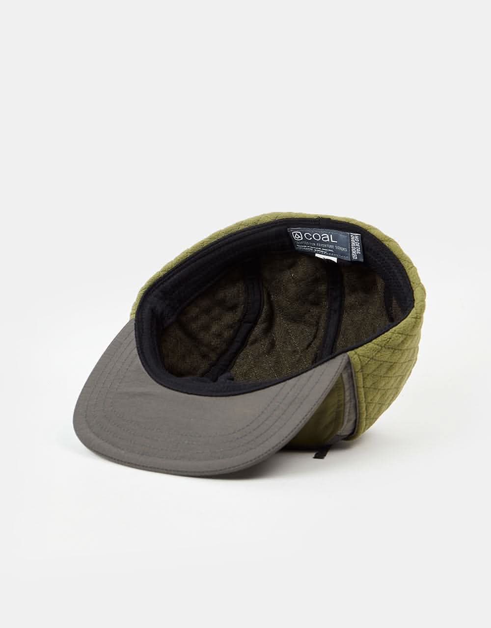 Coal The Tracker 5 Panel Ear Flap Cap - Olive