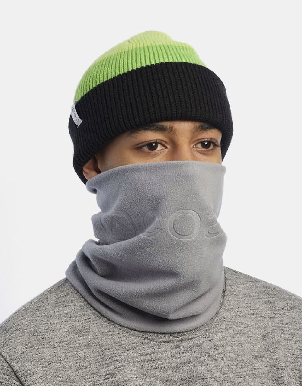 Coal The MTF Polar Fleece Neck Gaiter - Light Grey