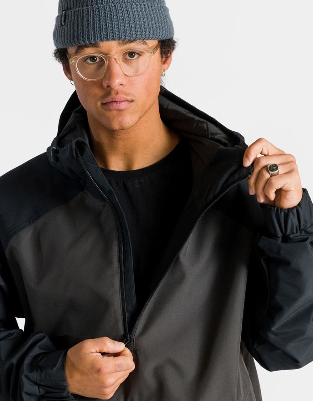 L1 Lowry 2023 Snowboard Jacket - Phantom/Black