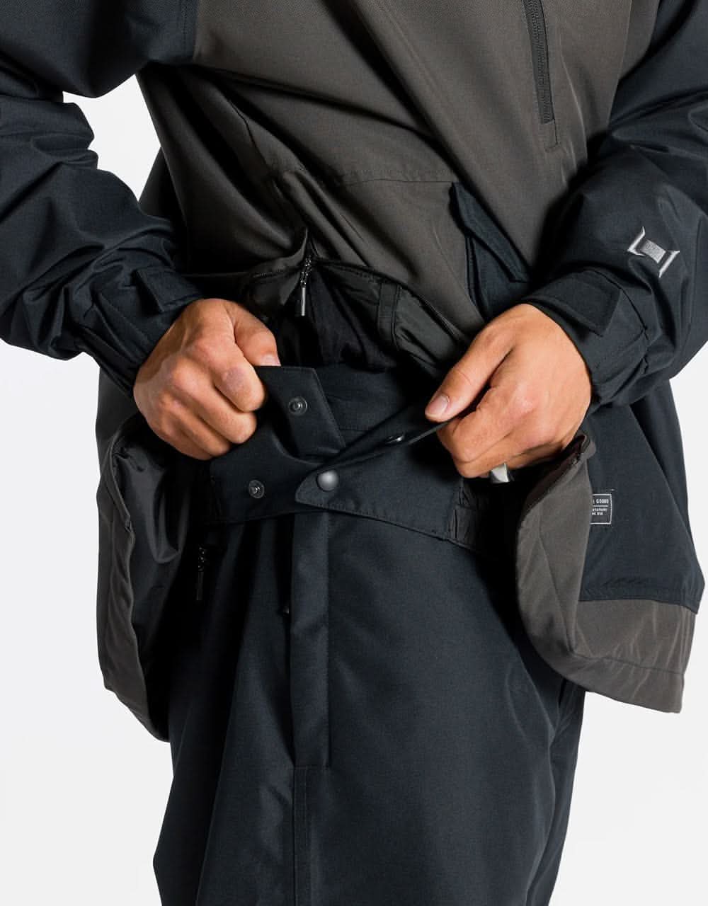 L1 Lowry 2023 Snowboard Jacket - Phantom/Black