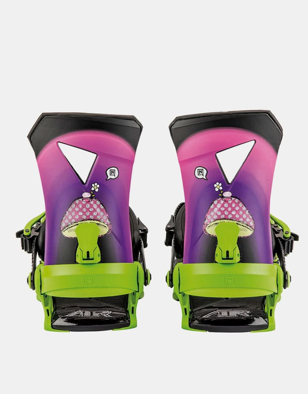 Nitro Zero 2023 Snowboard Bindings - Happy Place