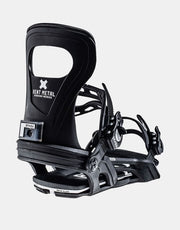 Bent Metal Bolt 2023 Snowboard Bindings - Black
