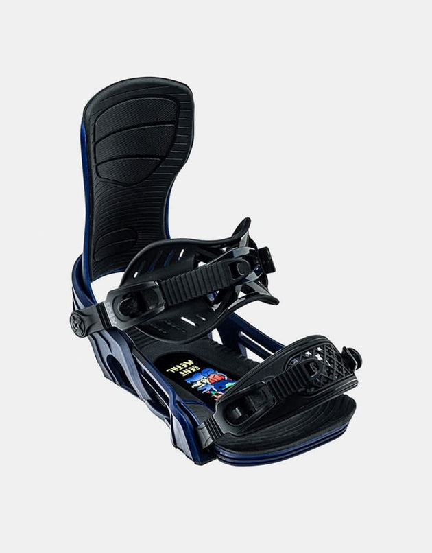 Bent Metal Axtion 2023 Snowboard Bindings - Blue
