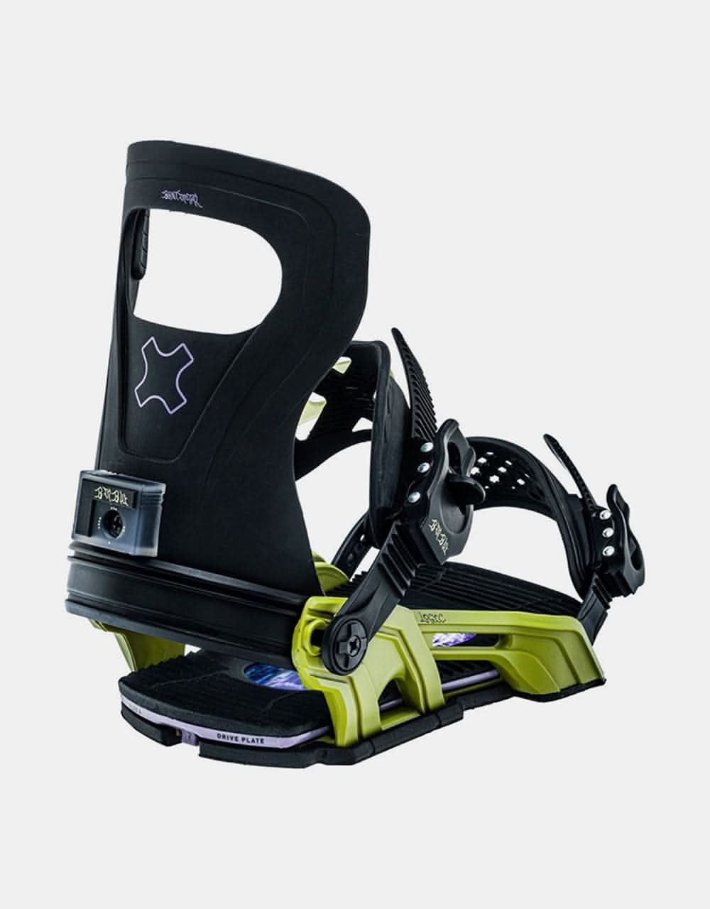 Bent Metal Logic 2023 Snowboard Bindings Green