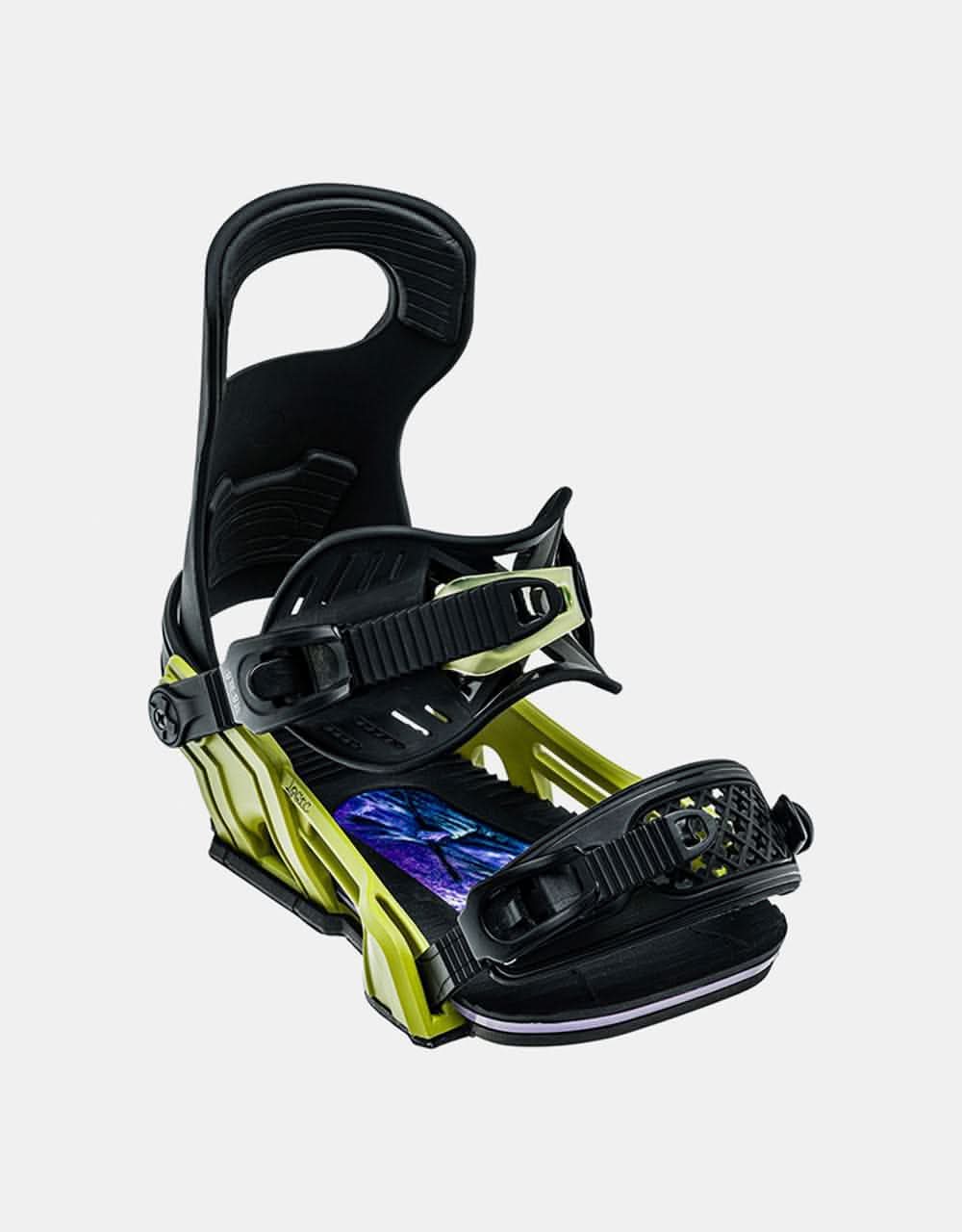 Bent Metal Logic 2023 Snowboard Bindings Green