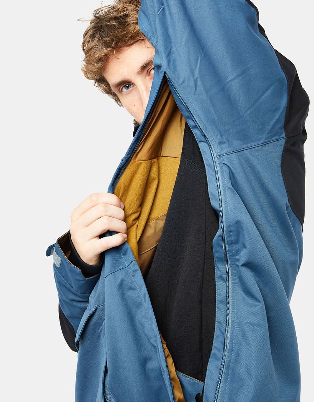 686 Renewal Anorak 2023 Snowboard Jacket - Orion Blue Colourblock