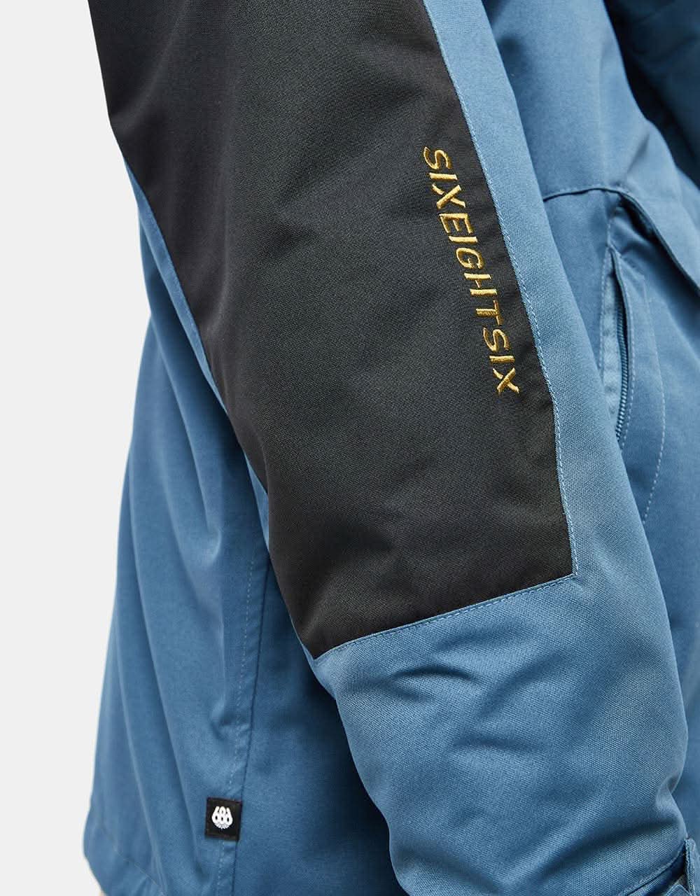 686 Renewal Anorak 2023 Snowboard Jacket - Orion Blue Colourblock