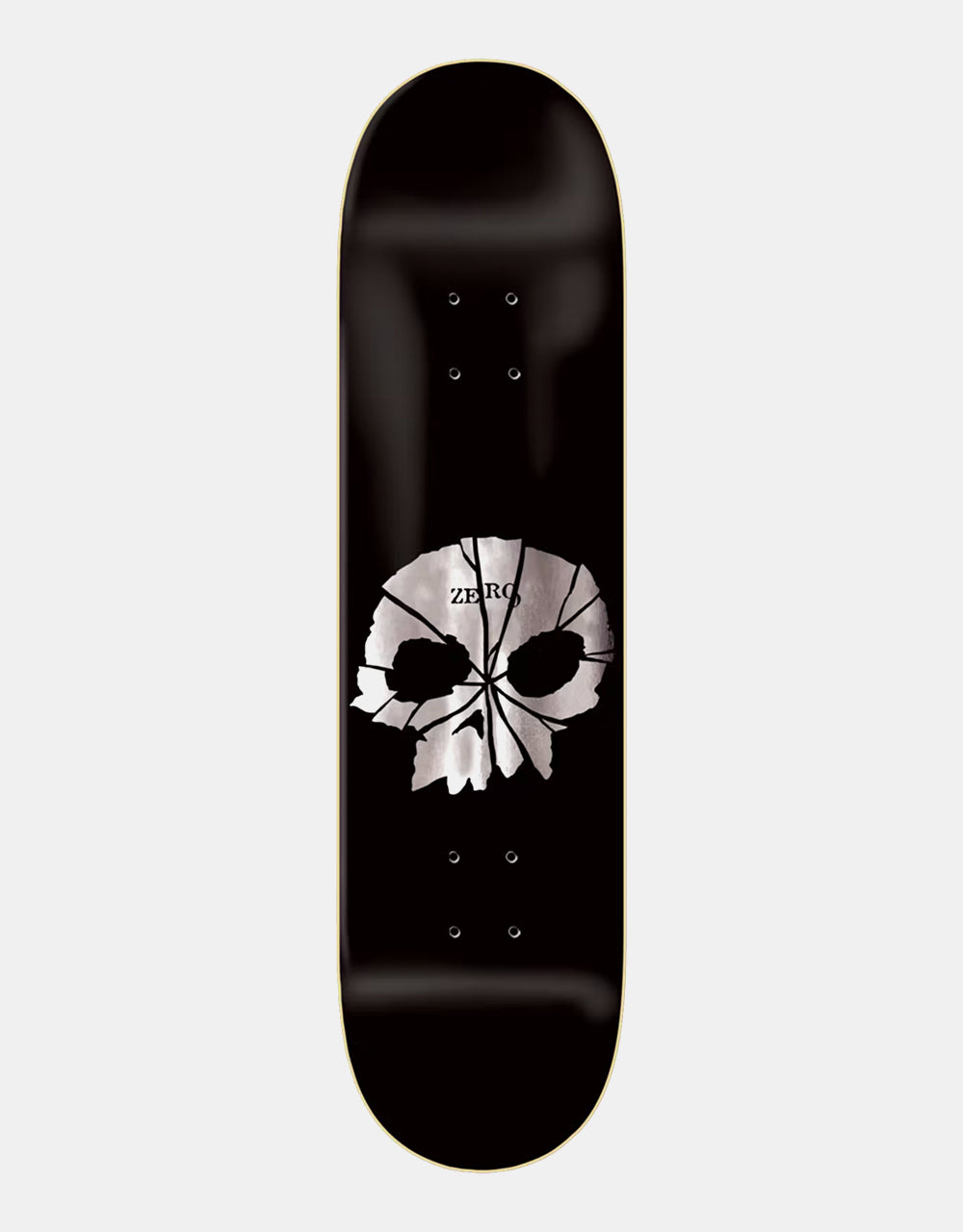 Zero Shattered Skull Skateboard Deck - 8.5"