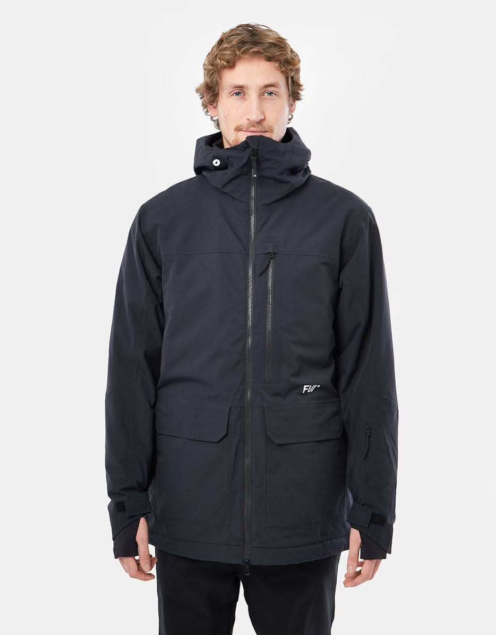 FW Catalyst 2L Insulated 2023 Snowboard Jacket Slate Black