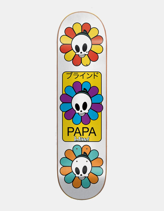 Blind Papa Reaper Bloom R7 Skateboard Deck - 8"