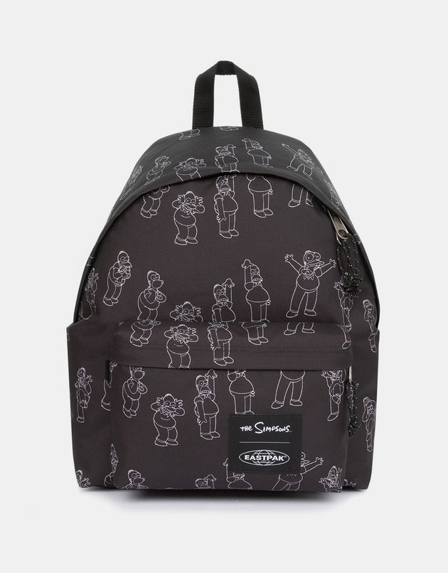 Eastpak x The Simpsons Padded Pak'R Backpack - Black