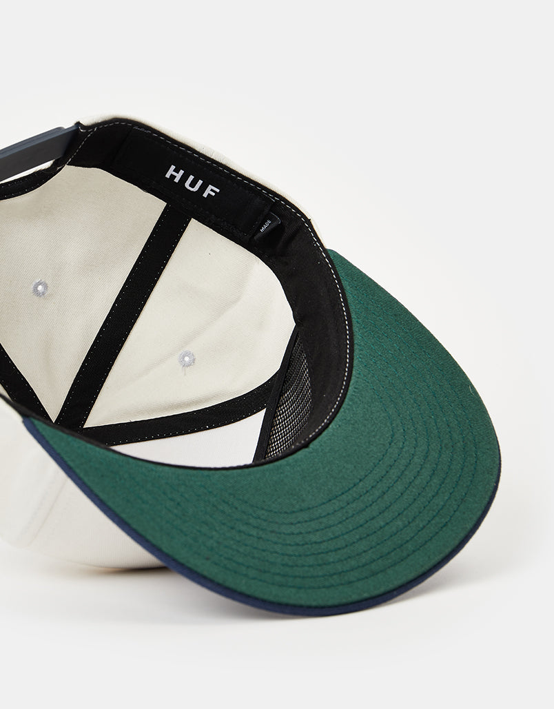 HUF Global Solutions Strapback Cap - Cream