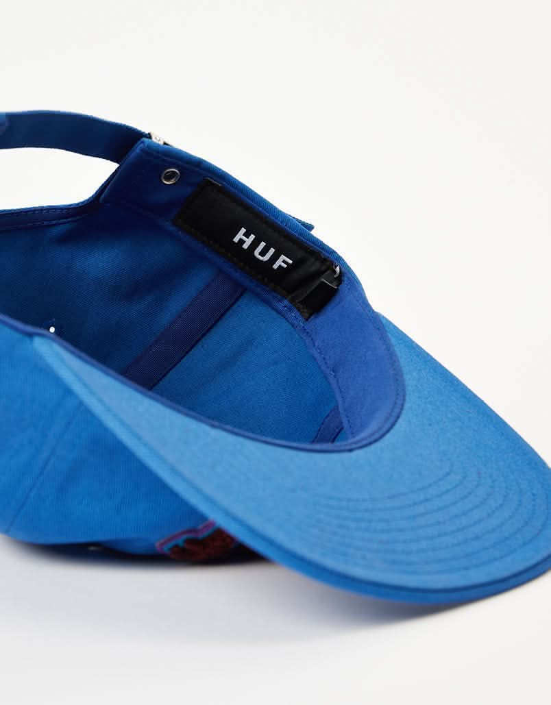 HUF Madison 6 Panel Cap - Cobalt