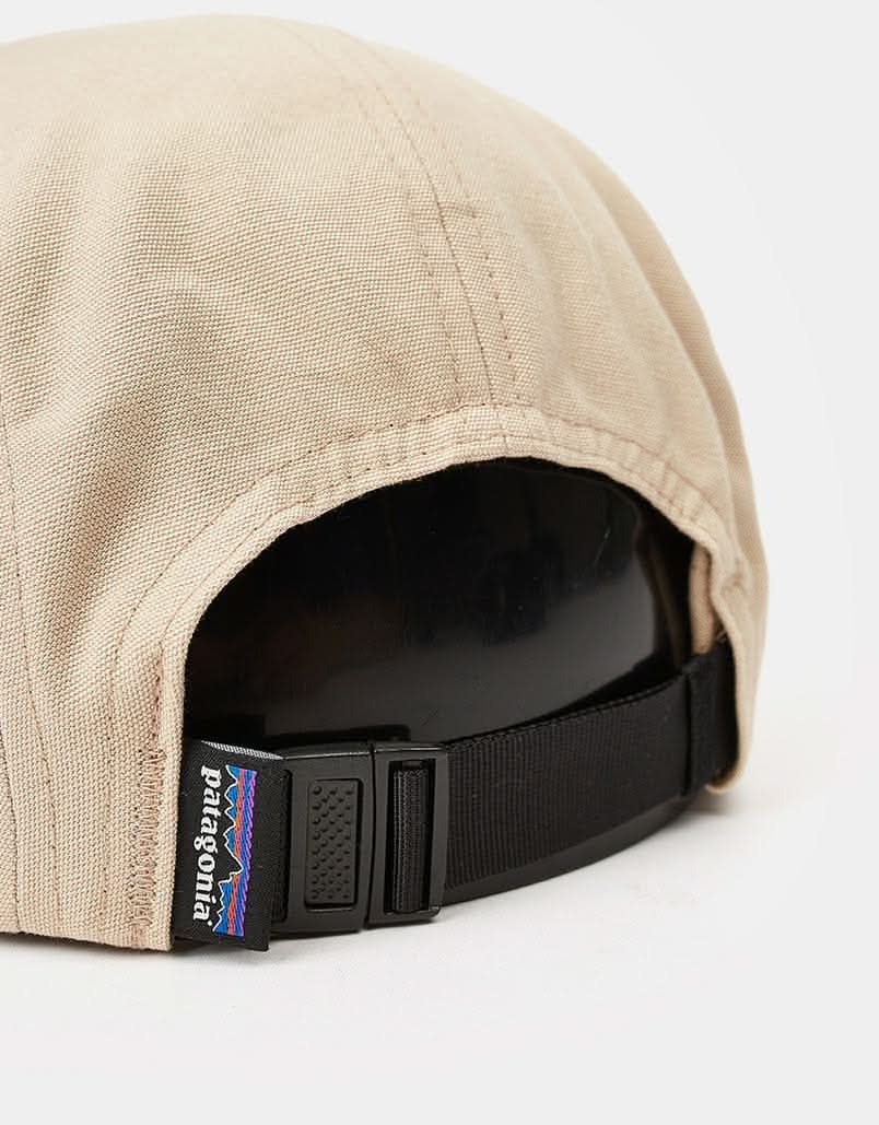 Patagonia Maclure 5 Panel Cap - Forge Mark Crest: Oar Tan