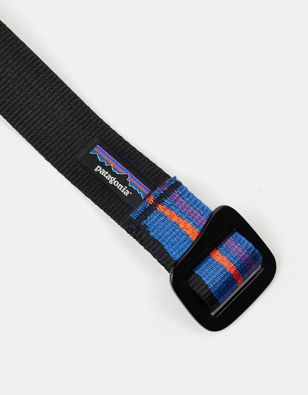 Patagonia Friction Belt - Fitz Roy Belt: Black
