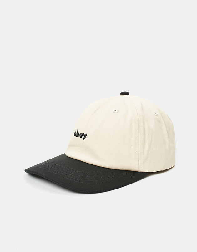Obey Benny 6 Panel Snapback Cap - Black Multi