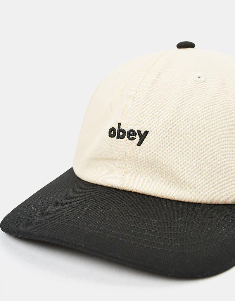 Obey Benny 6 Panel Snapback Cap - Black Multi