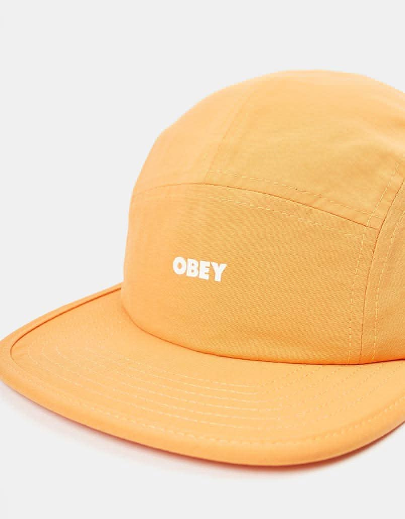 Obey Bold Tech Camp 5 Panel Cap - Papaya Smoothie