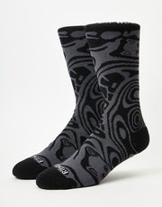 RIPNDIP Hypnotic Socks - Black