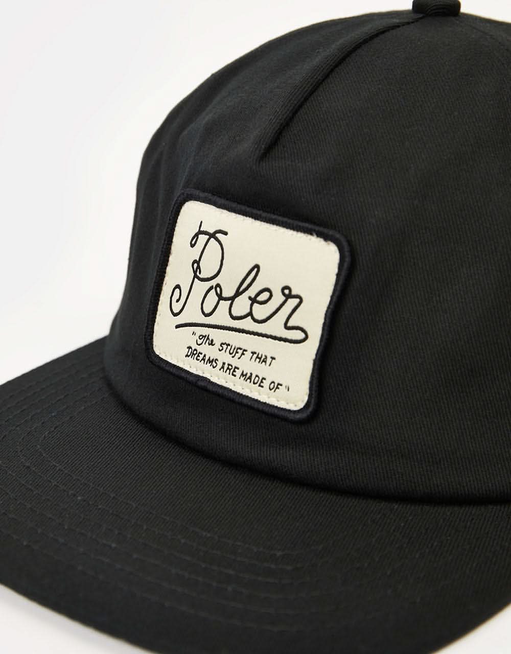 Poler Dreams Stuff Cap - Black