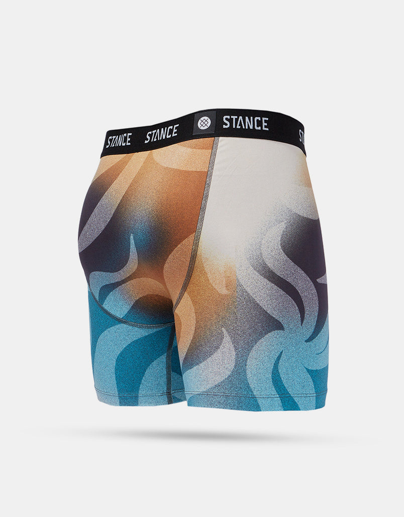 Stance Poly Blend Wavy Palms Boxers - Peach