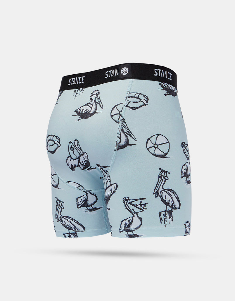 Stance Poly Blend Happy Pelican Boxers - Slate