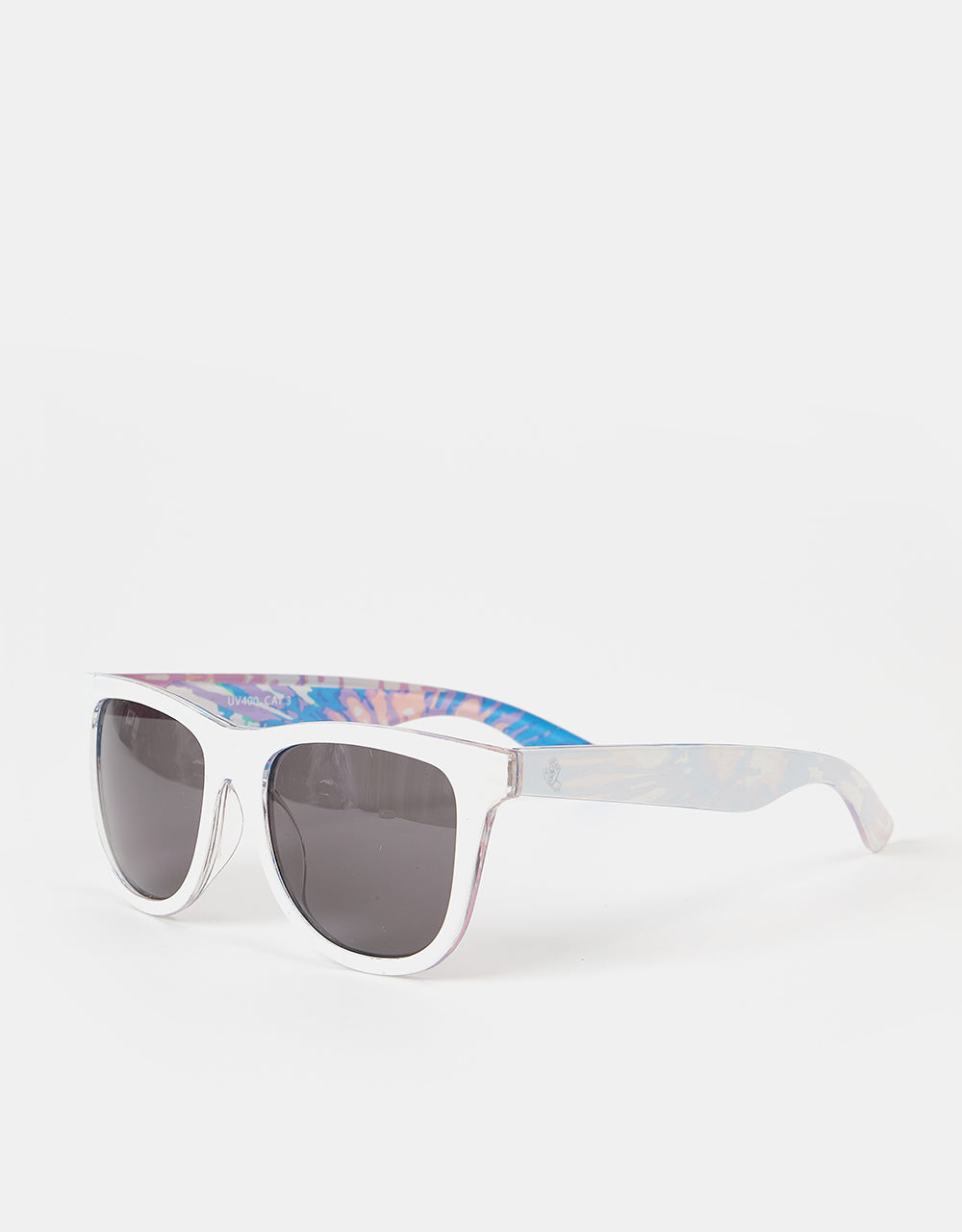 Santa Cruz Tie Dye Hand Sunglasses - White