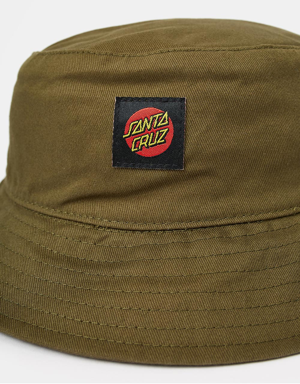 Santa Cruz Classic Label Bucket Hat - Moss