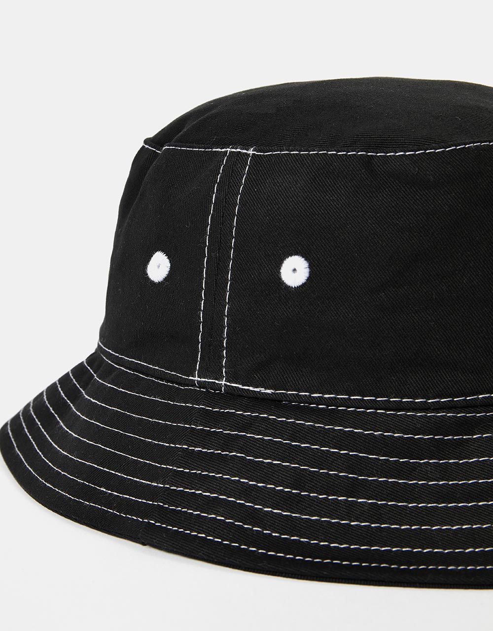 Santa Cruz Classic Label Bucket Hat - Black/White