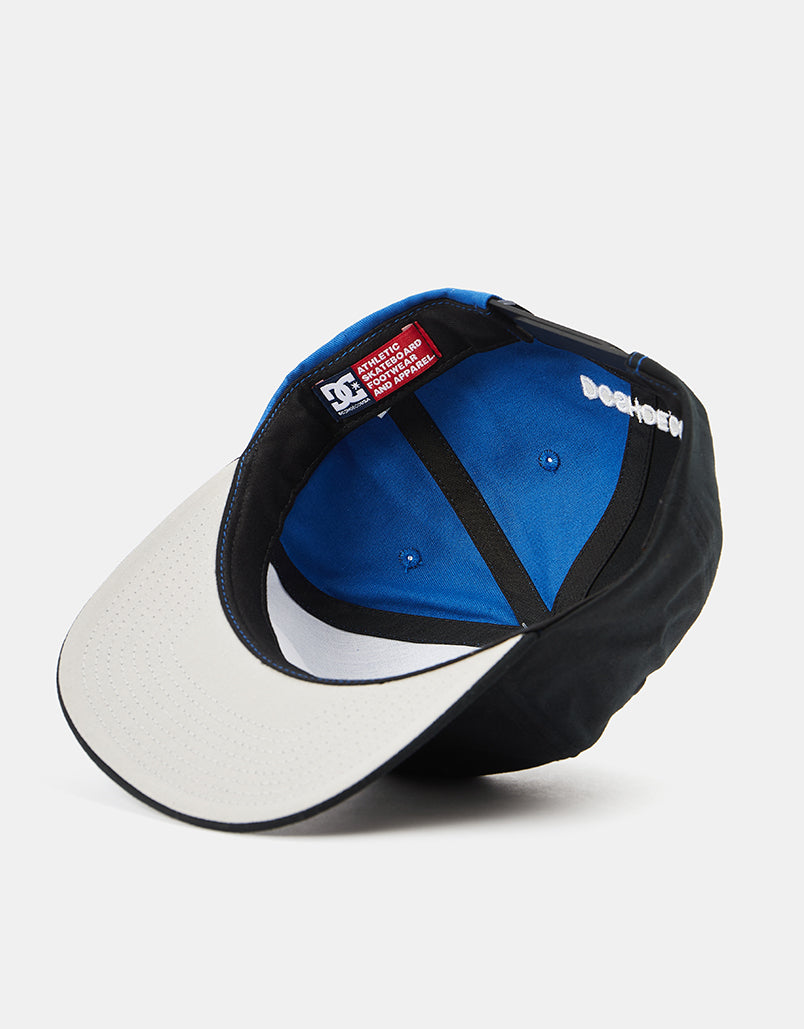 DC Shanahan Snapback Cap - Black/ Nautical Blue