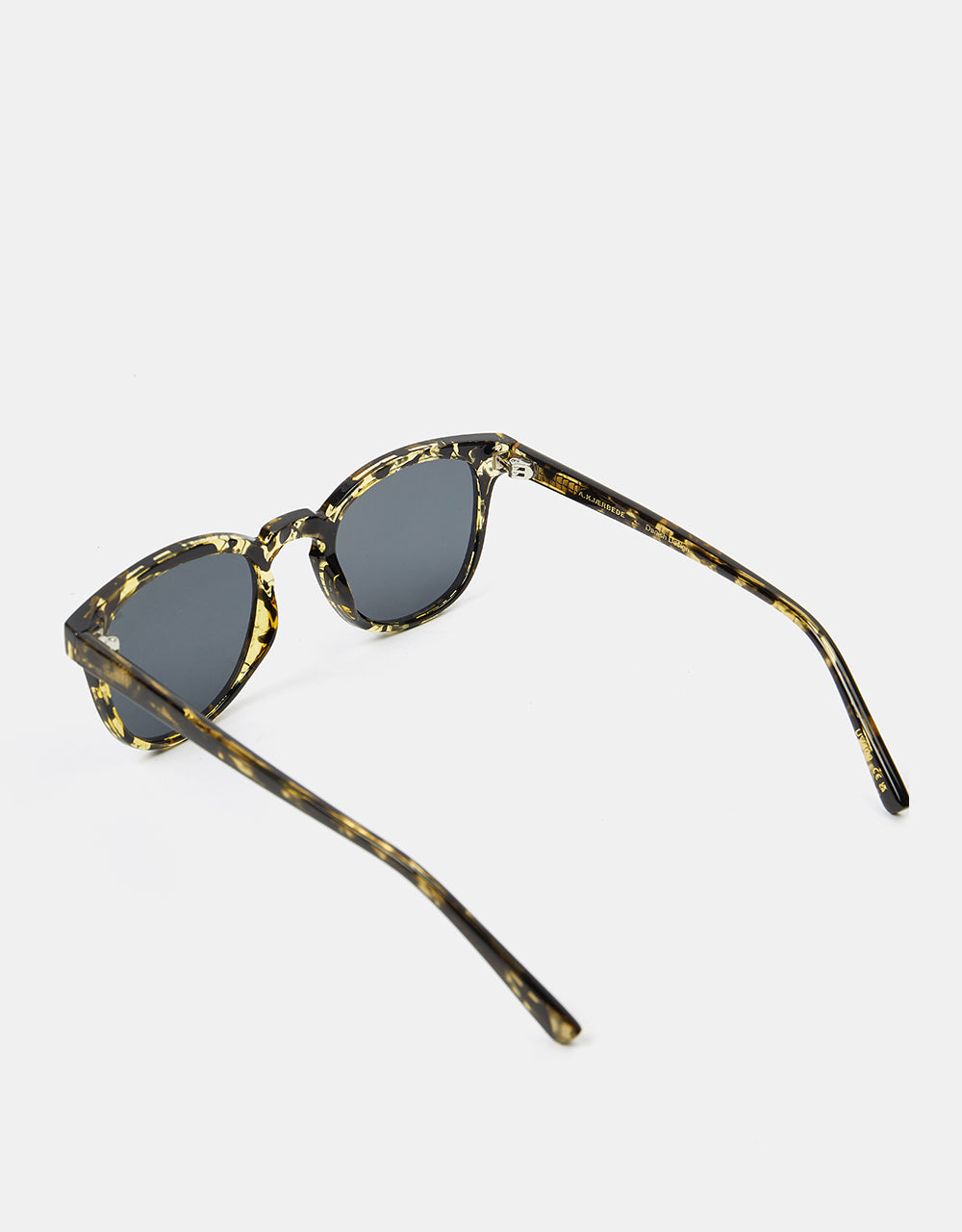 A. Kjærbede Bate Sunglasses -  Black/Yellow Tortoise