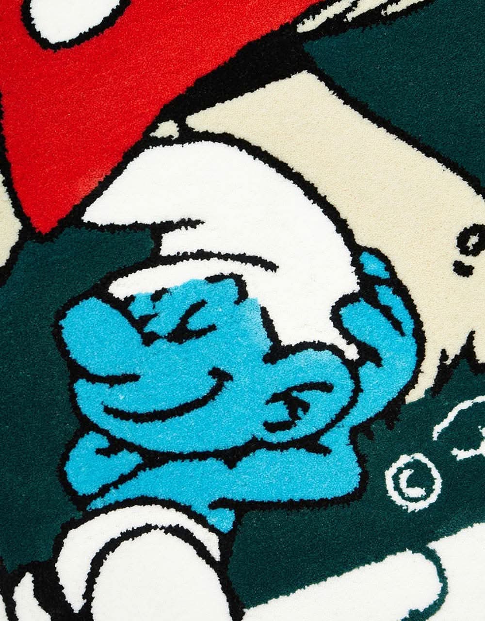 Butter Goods x The Smurfs Lazy Floor Rug -Multi