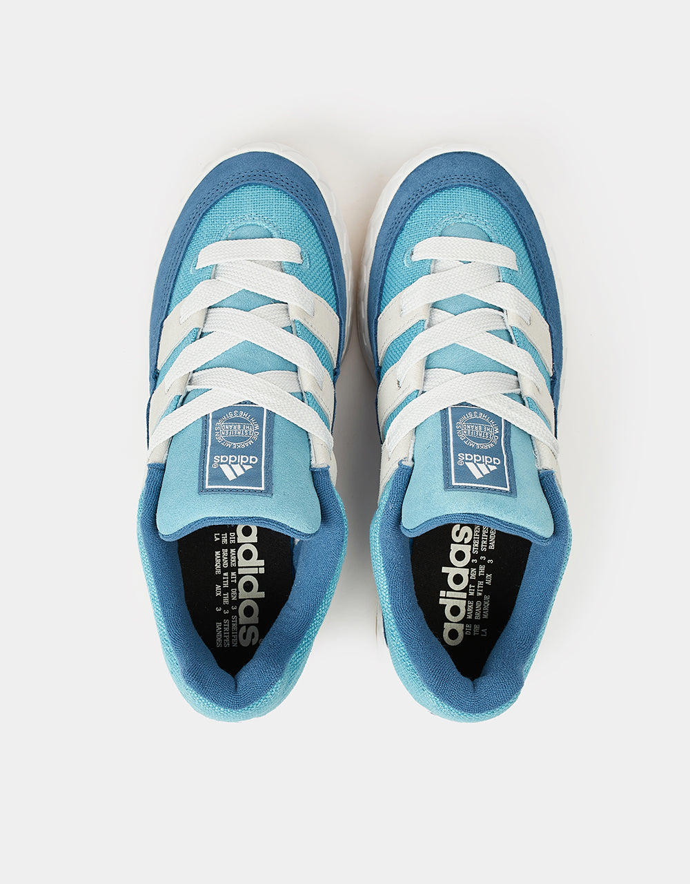 adidas Adimatic Skate Shoes - Preloved Blue/Crystal White/Gum