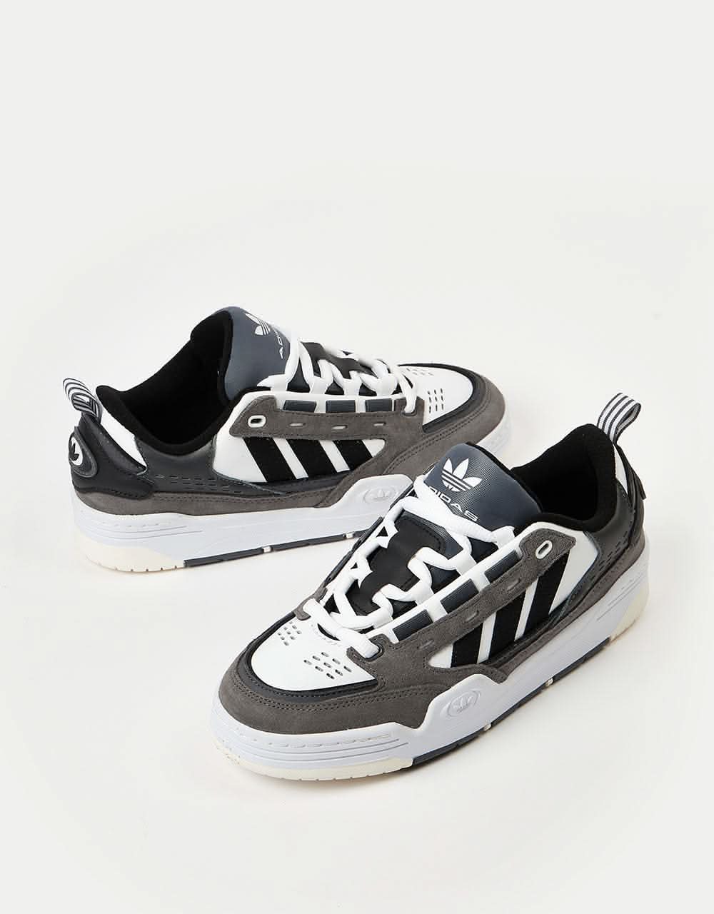 adidas Adi2000 Skate Shoes - Grey Five/Core Black/White