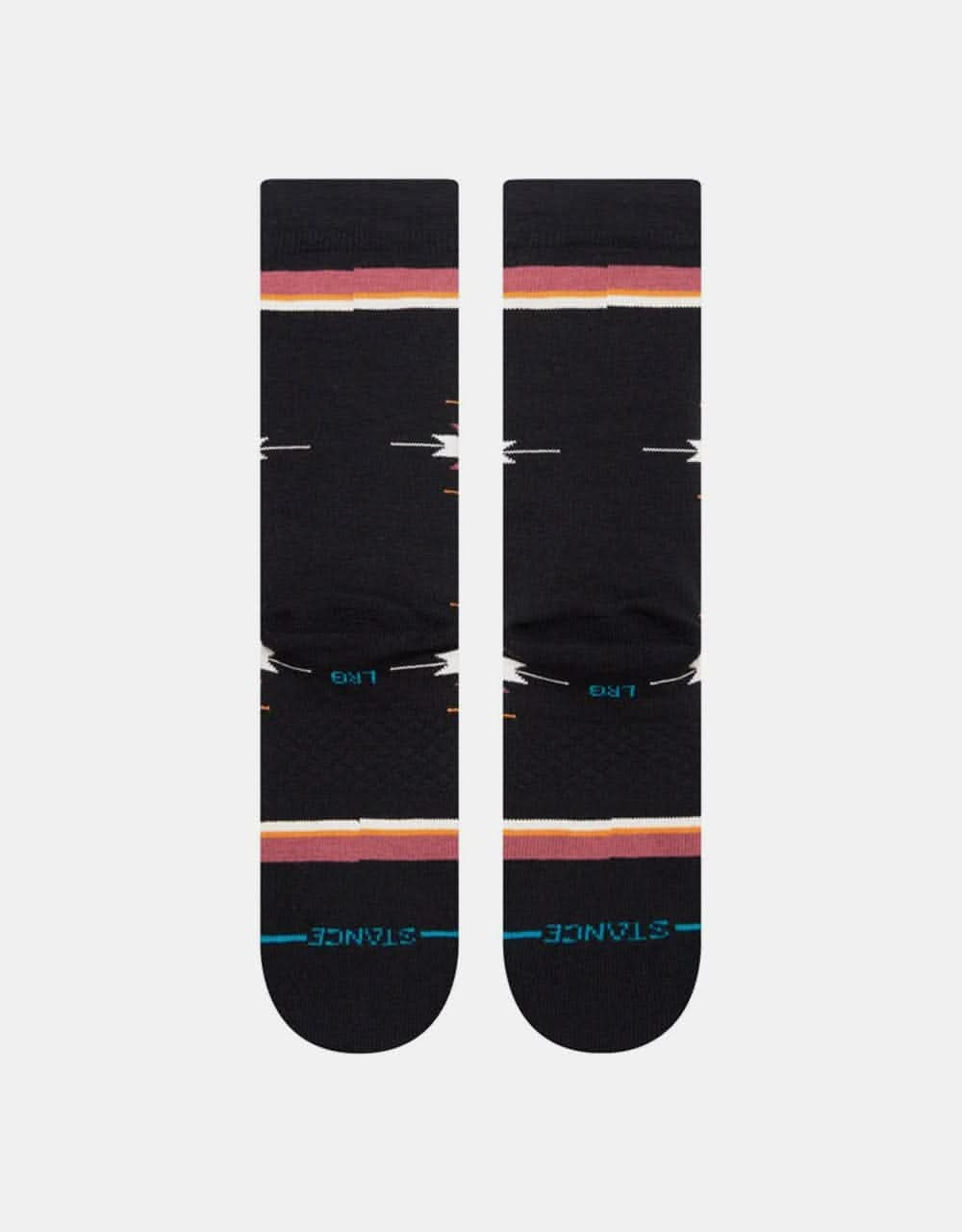 Stance Cloaked Crew INFIKNIT® Socks - Washed Black