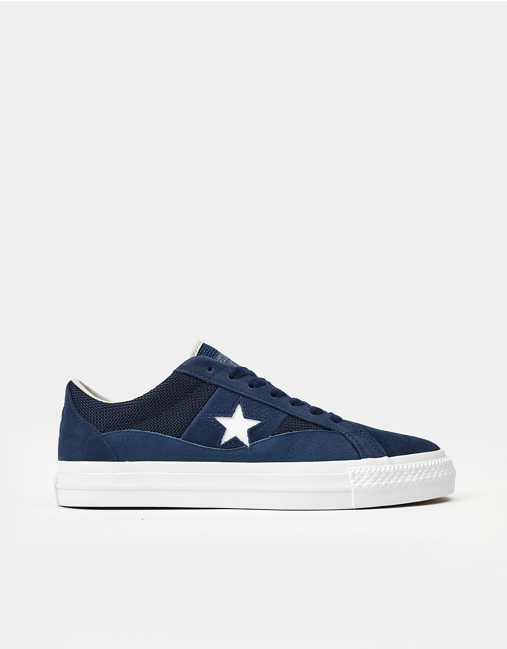 Converse x Alltimers One Star Pro Skate Shoes - Midnight Navy/Navy