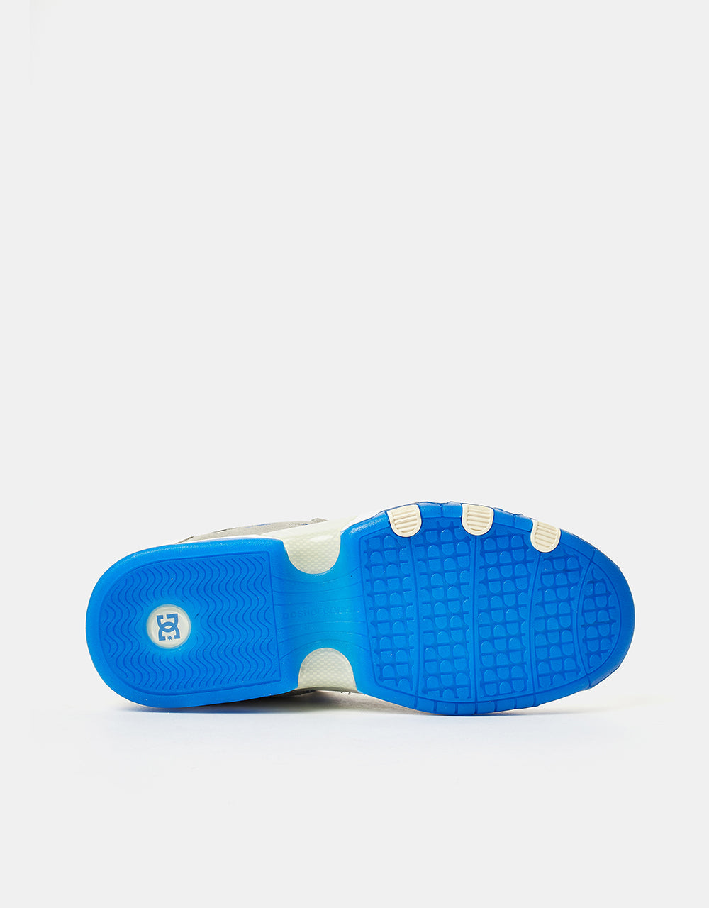 DC Metric Shanahan Skate Shoes - Grey/White/Blue
