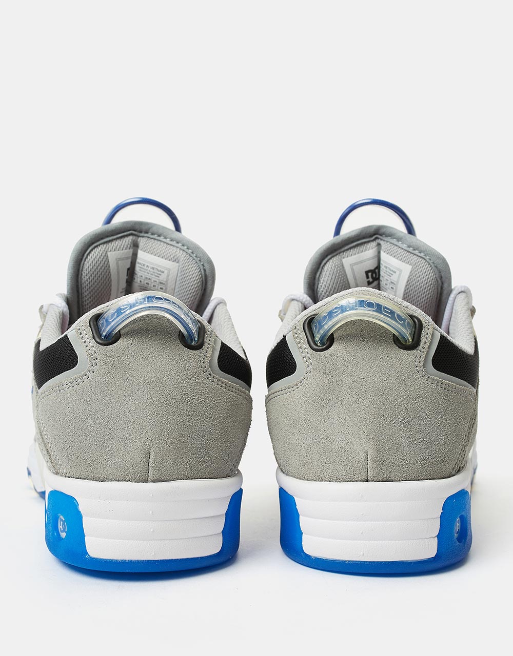 DC Metric Shanahan Skate Shoes - Grey/White/Blue