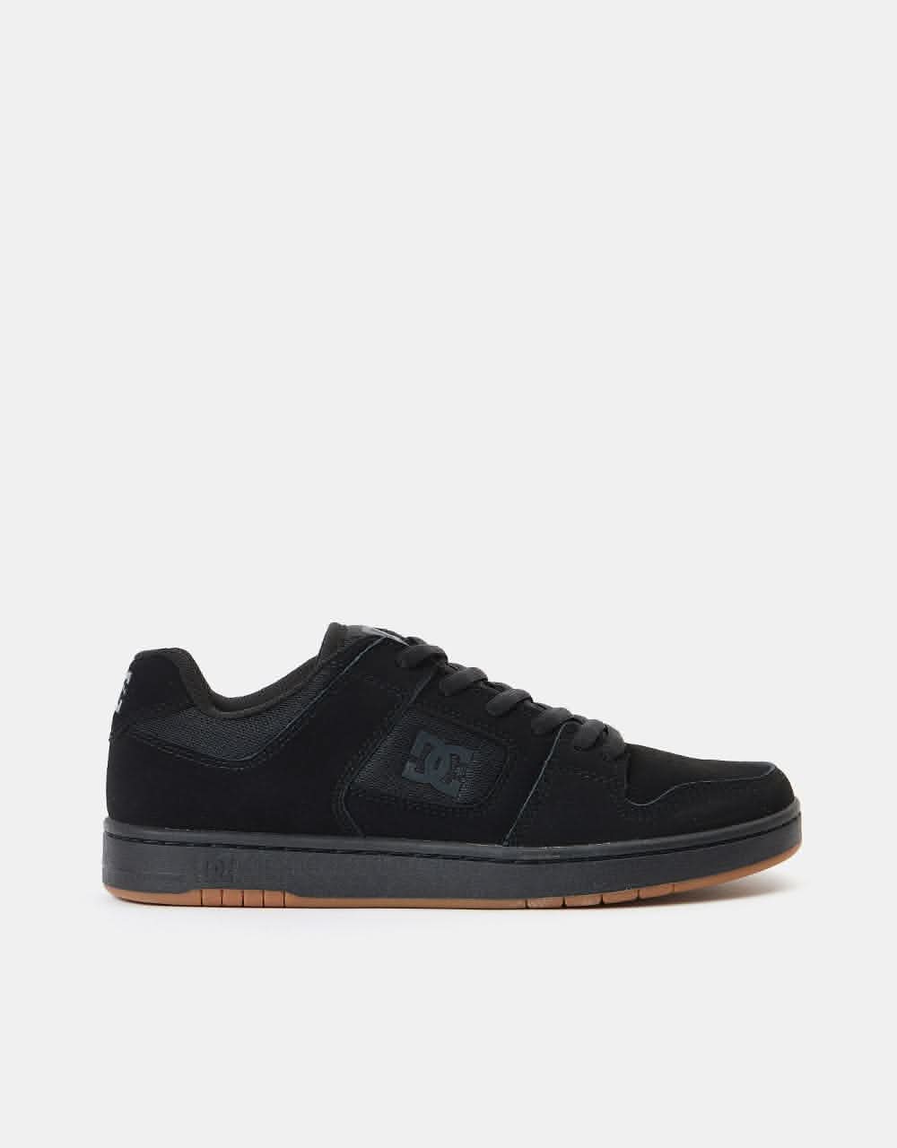 DC Manteca 4 Skate Shoes - Black/Black/Gum
