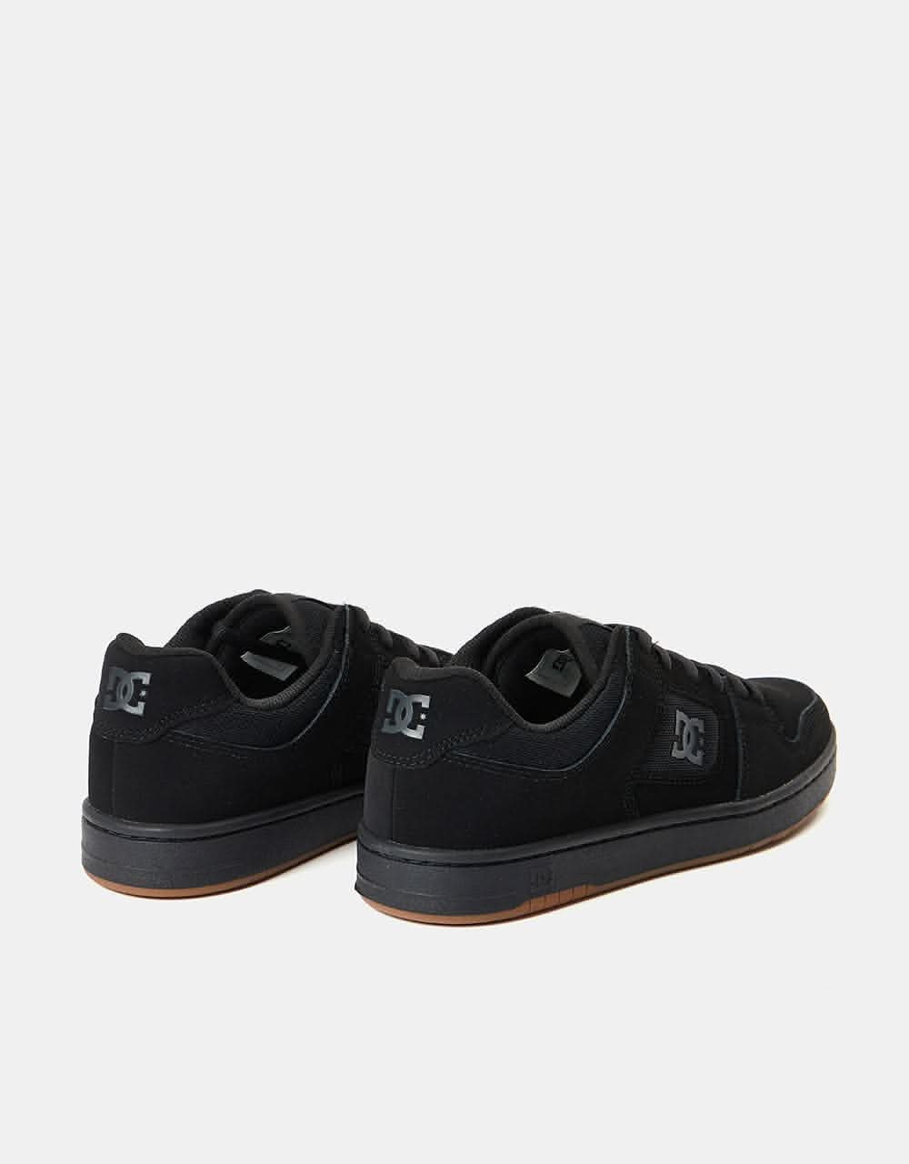 DC Manteca 4 Skate Shoes - Black/Black/Gum