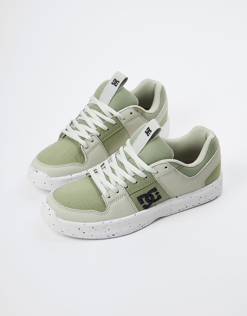 DC Lynx ZERO WASTE Skate Shoes - Tan/Green