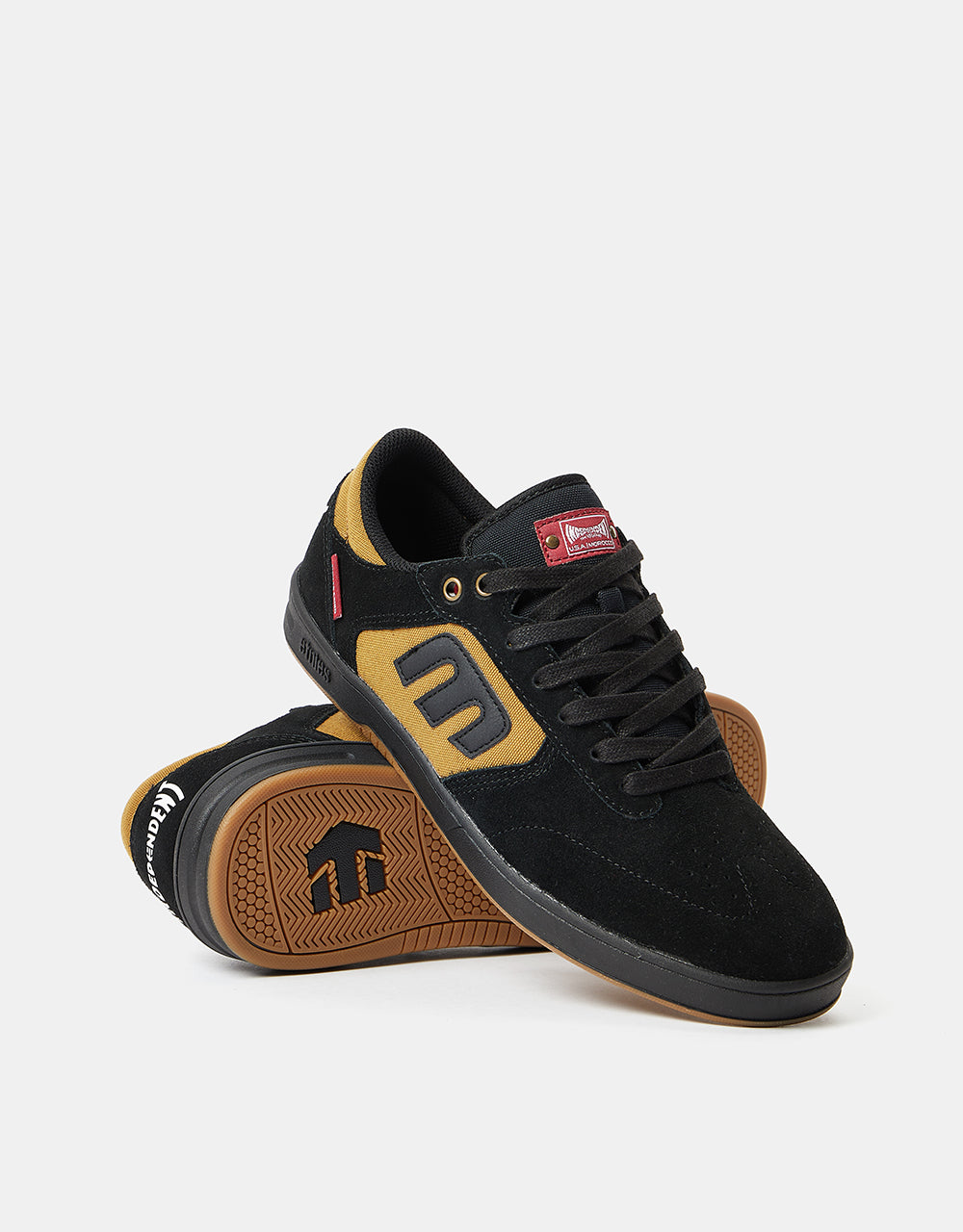 Etnies x Independent Windrow Skate Shoes - Black/Brown