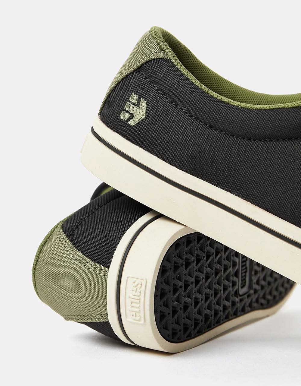Etnies x TFTF Jameson 2 Eco Skate Shoes Black/Olive