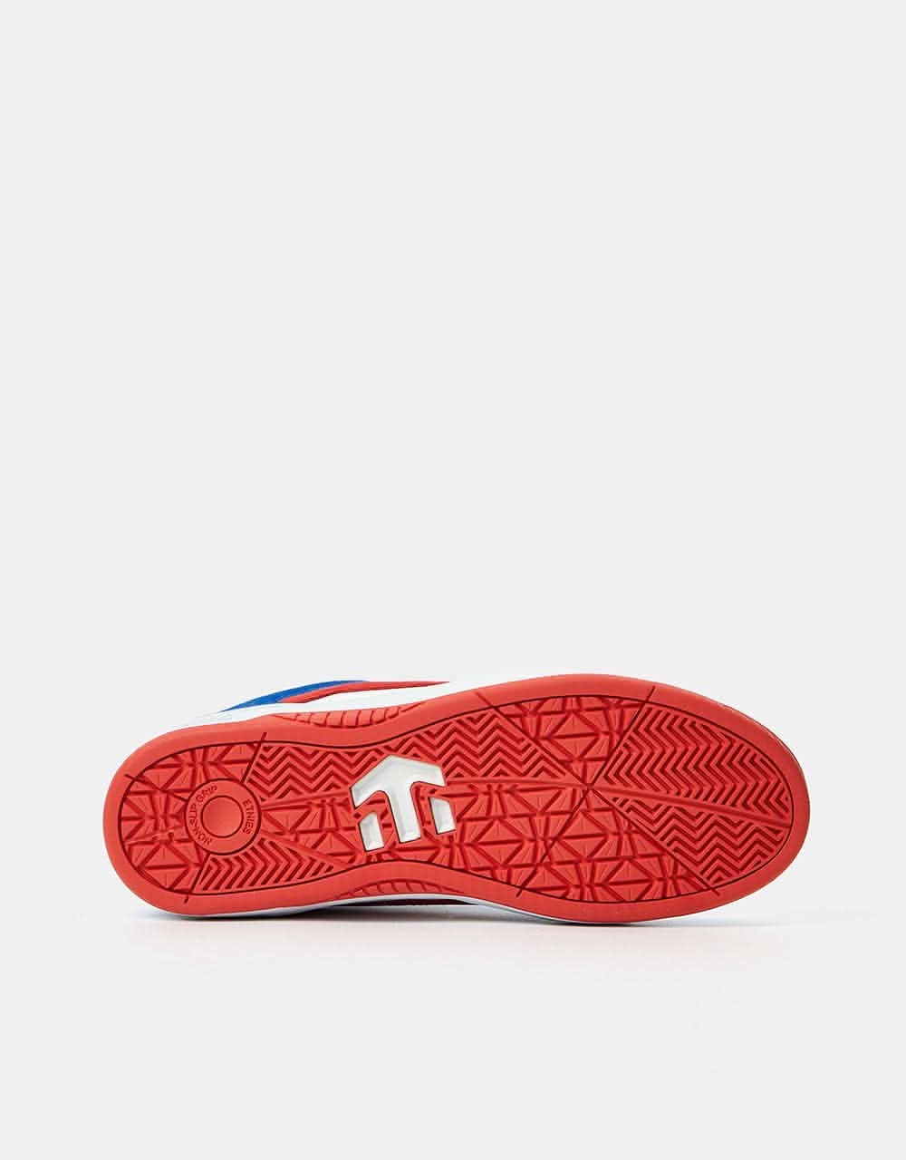 Etnies MC Rap Lo Skate Shoes - Blue/Red/White