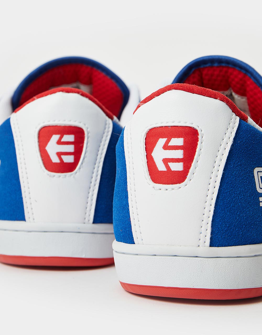 Etnies MC Rap Lo Skate Shoes - Blue/Red/White